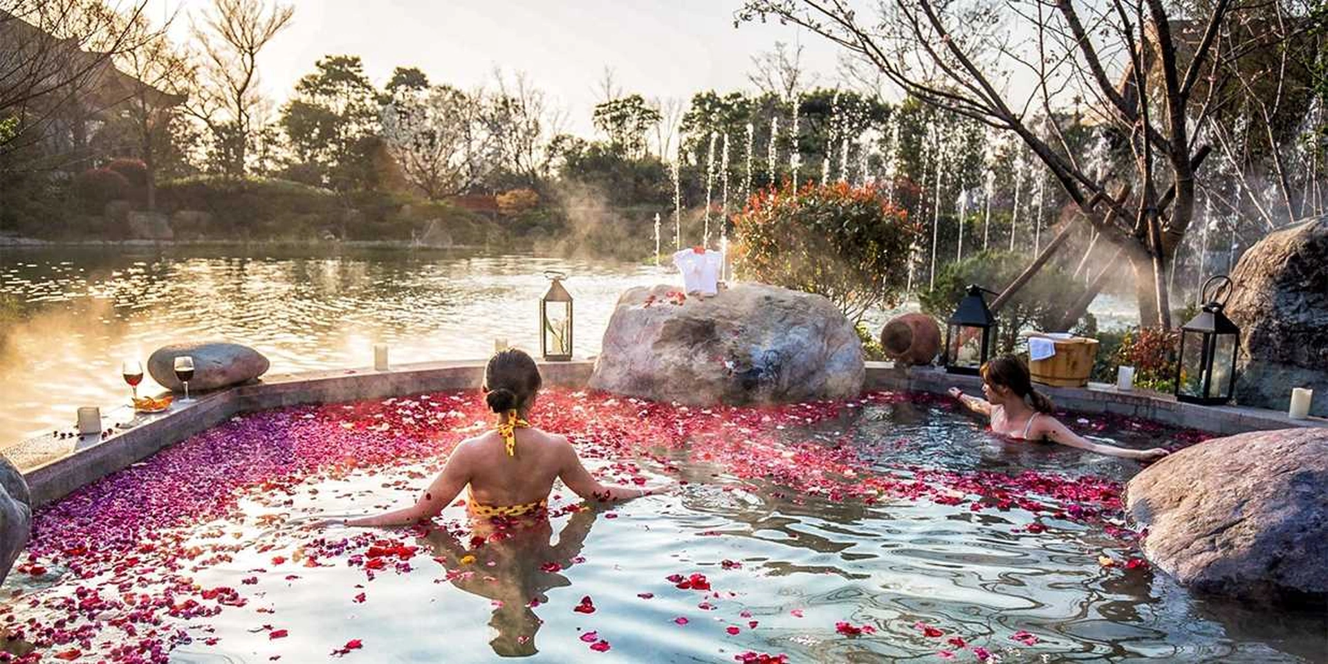 国产温泉设施全景展示